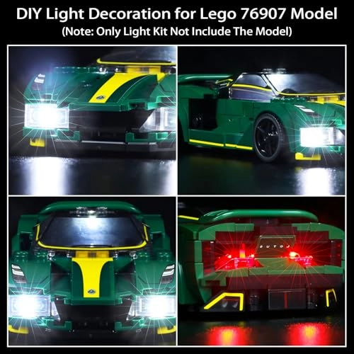 LED Lighting Kit for LEGO 76907 - ABS less than 5V
