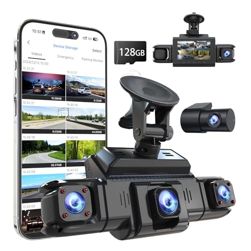 360 View 4 Channel Dash Cam