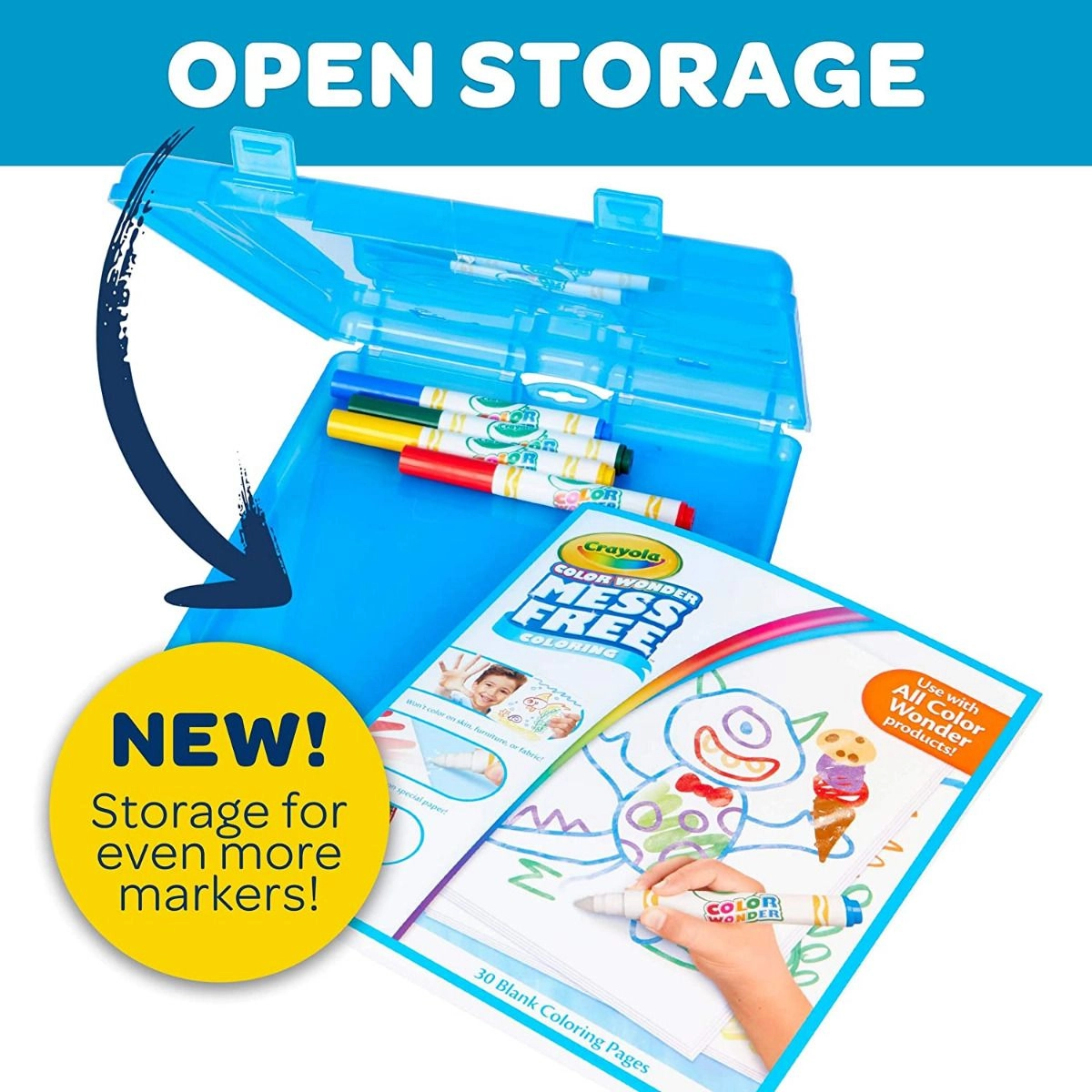 Color Wonder Mess-Free Colouring Set - 22 Pcs 4 Colour Wonder Markers