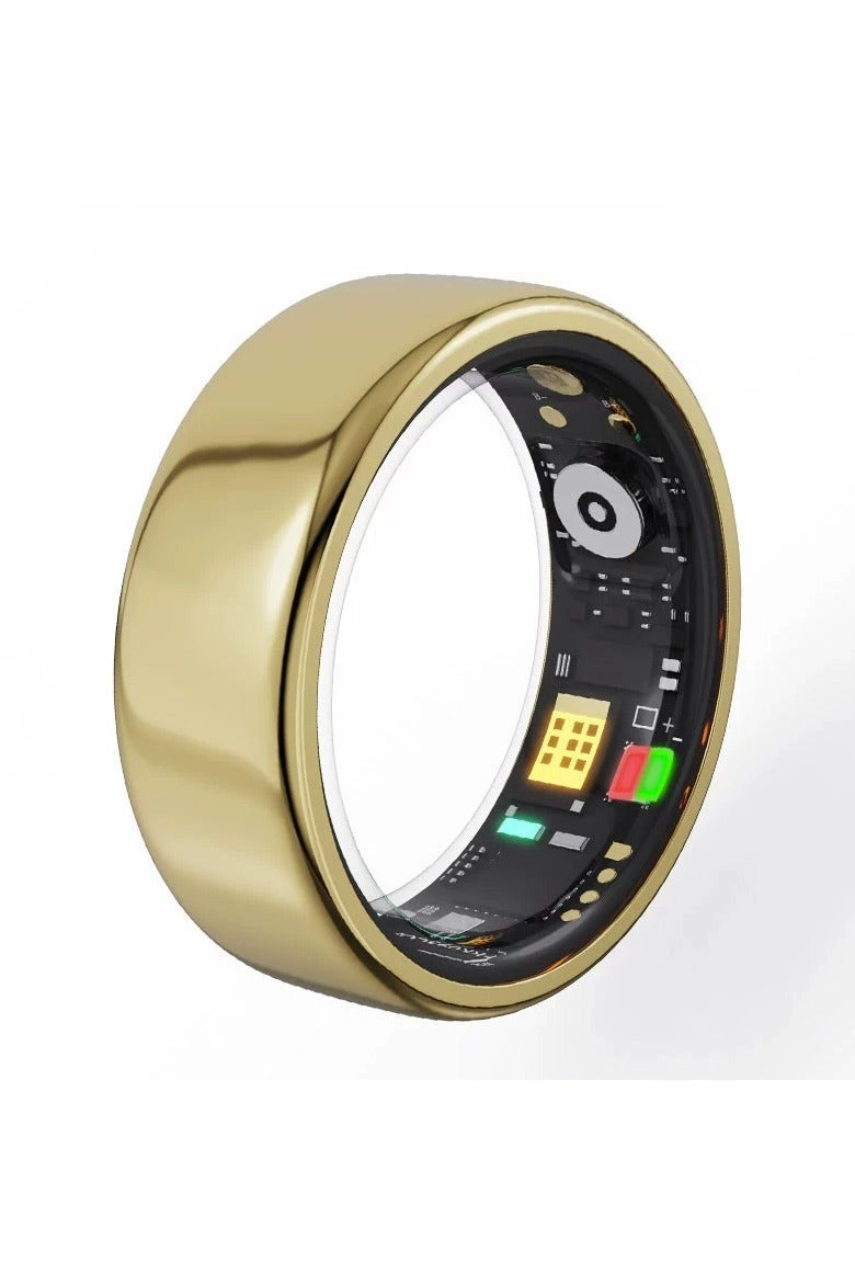 Smart Health Ring - Gold 24-hour Health Monitoring