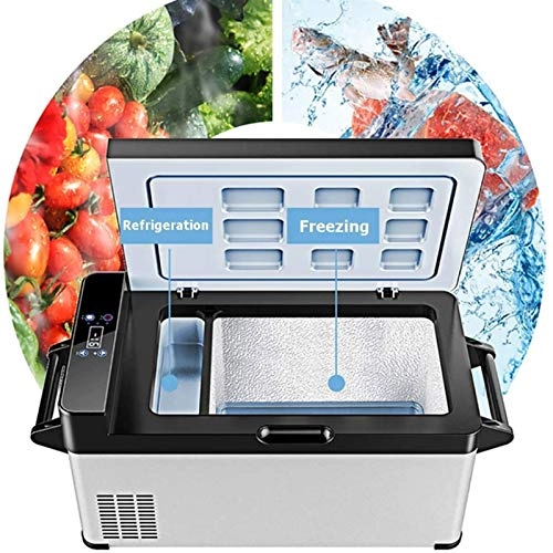 Car Compressor Refrigerator - 12V/24V Temperature Adjustable