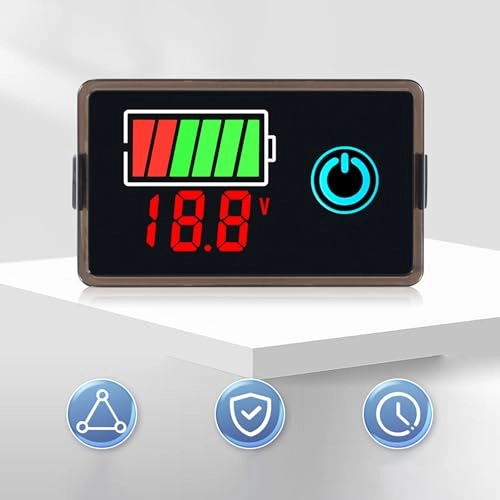 Digital Voltage Battery Meter