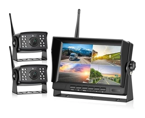 AHD Car Monitor - Night vision Wireless 1024*600P