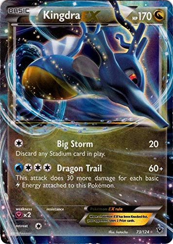 Pokemon USA, Inc. Pokemon Kingdra-EX 73/124 - XY Fates Collide Holo