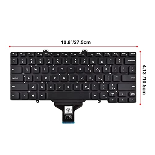 Keyboard Compatible with Dell Latitude - US Wired/Wireless