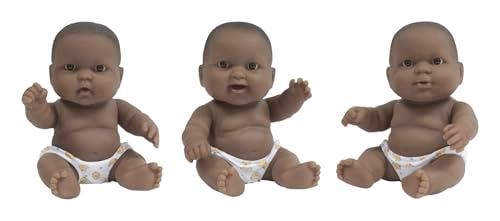 Childcraft Multi-Ethnic Baby Dolls - 10 Inches Vinyl African American