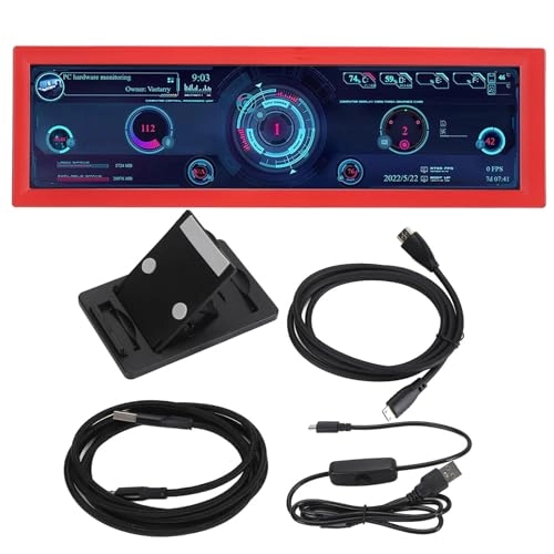 PC Temperature Display - 8.8 Inch 1920x480