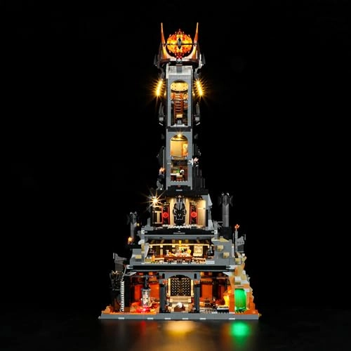 Light Kit for Lego-10333 Barad-dur - Compatible with Lego Icons Lord of the Rings Building Set