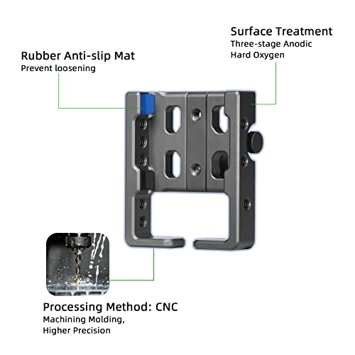 Phone Mount - Aluminum Alloy 1'' Ball Universal 2.3" to 3.4"