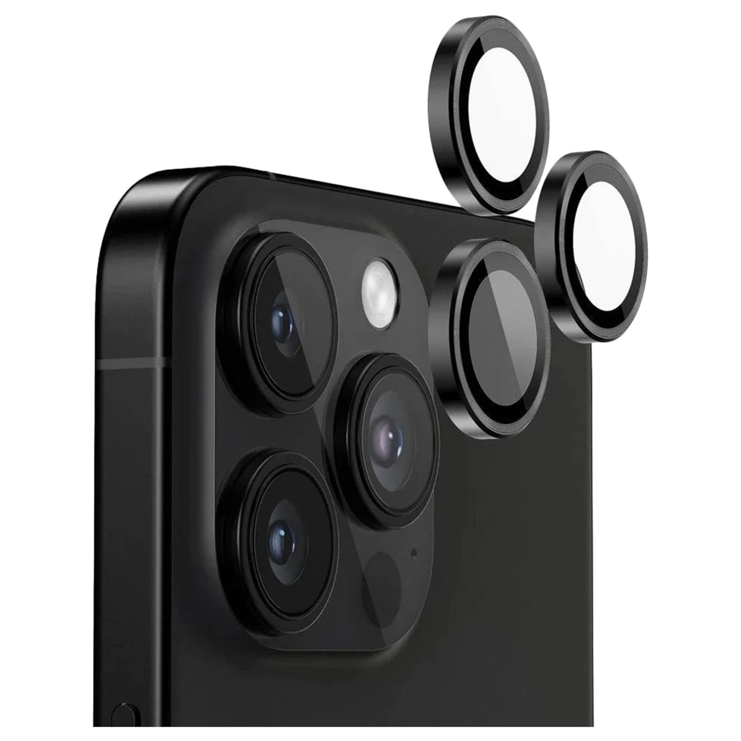 Helix Lens Protector - Black iPhone 16 Pro / iPhone Pro Max