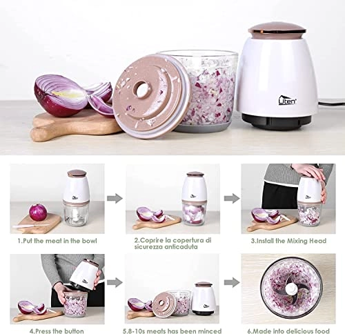 Electric Stainless Steel Chopper - 700ml 230 Volts (AC)