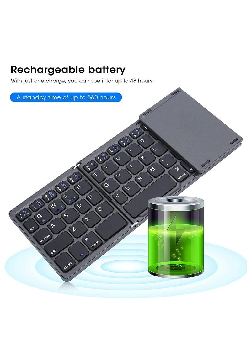 Foldable Bluetooth Keyboard - Wireless