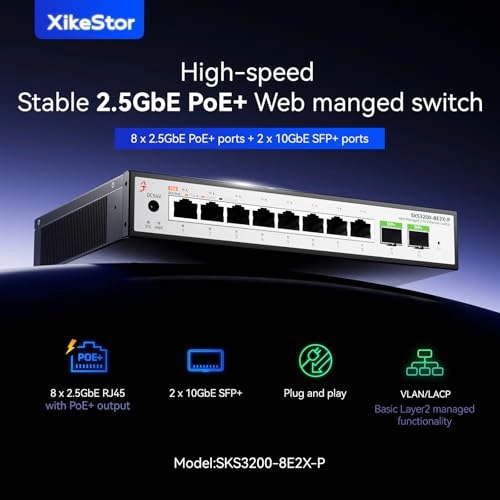 PoE 8x 2.5G - 10-ports