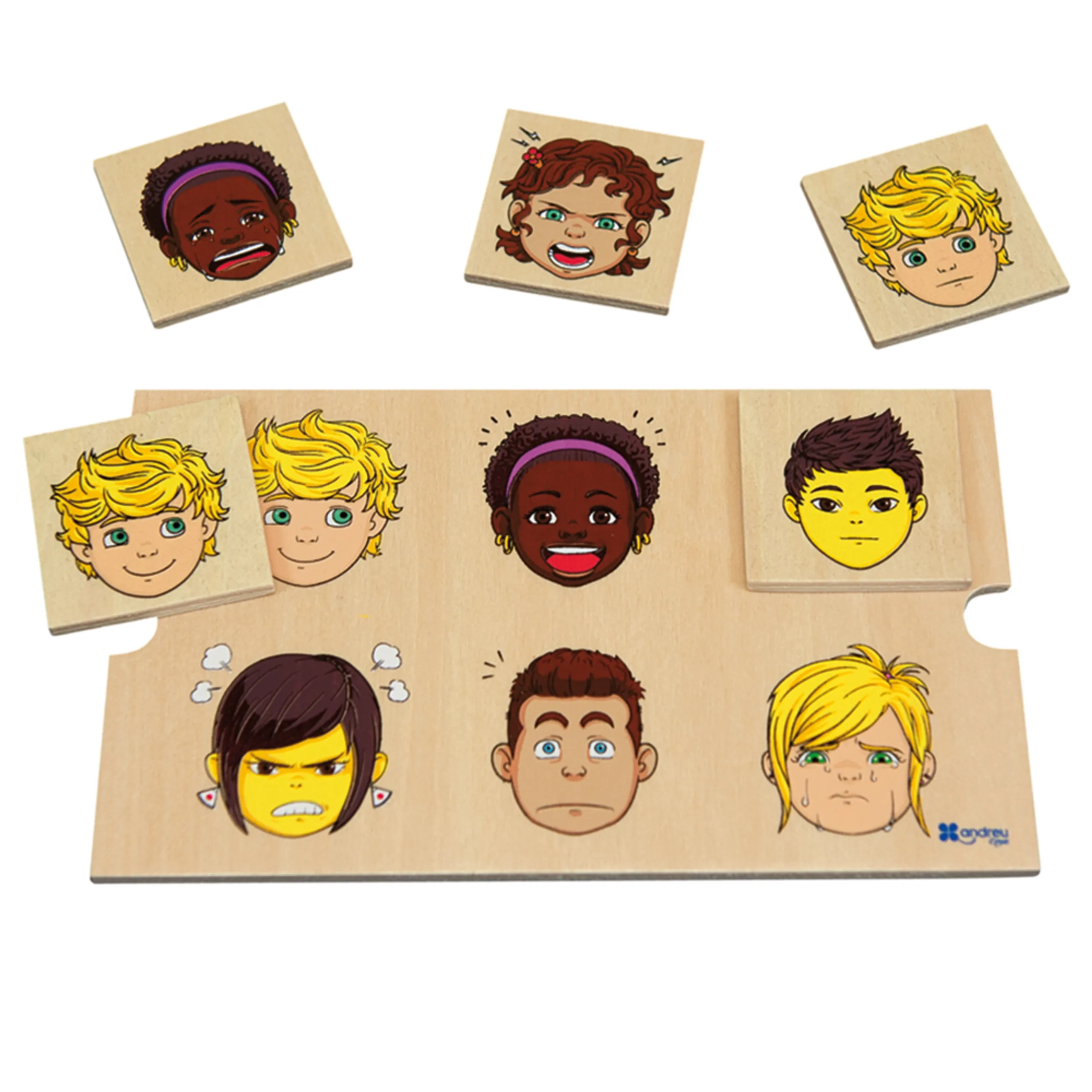 Facial Expressions Kit - Suitable for 2 years and above 28pcs