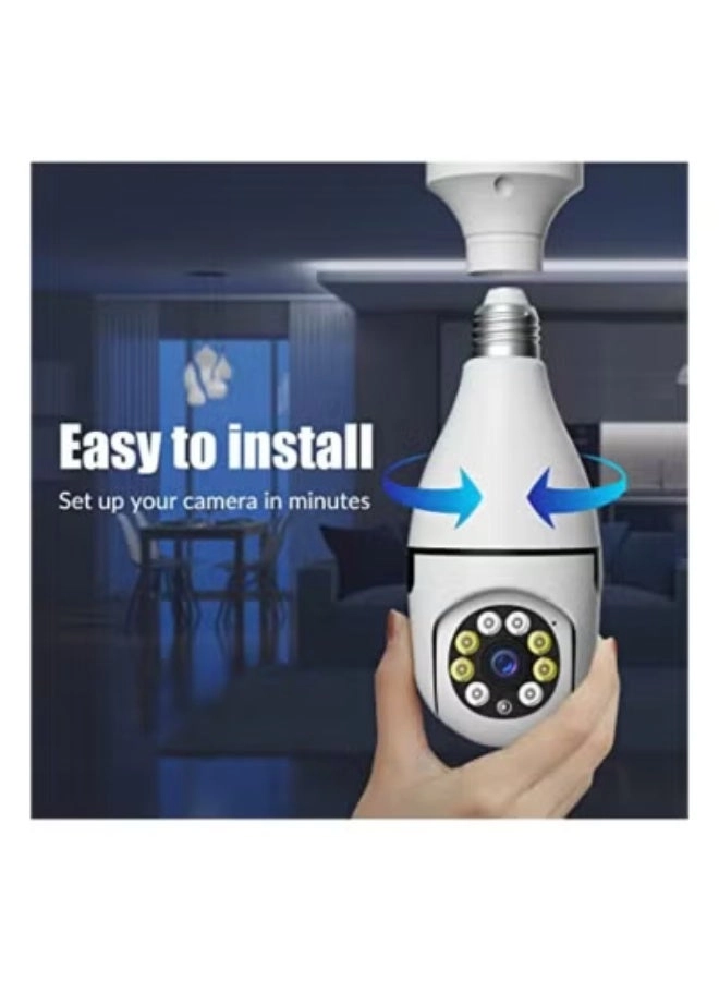 Light Bulb Security Camera 1080P