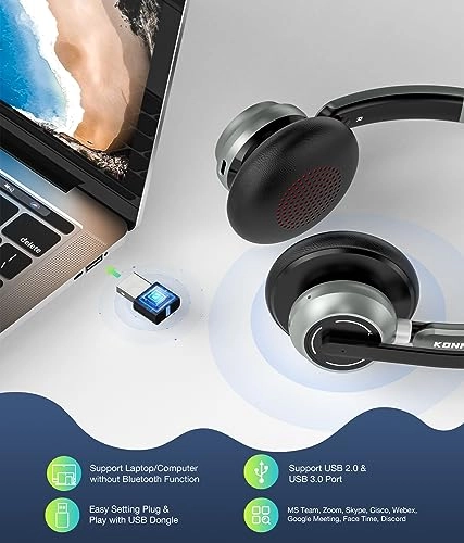 Wireless Headsets with MIC Wireless Headset