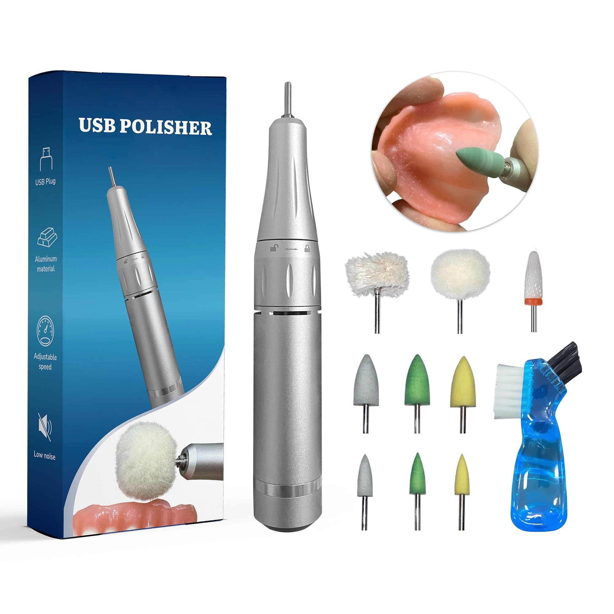 ladabe USB Polishing Machine - 35000 RPM USB Powered