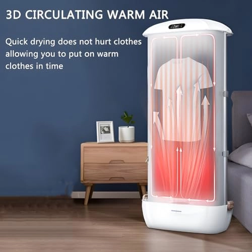 Clothes care machine - 900W steam 600W drying