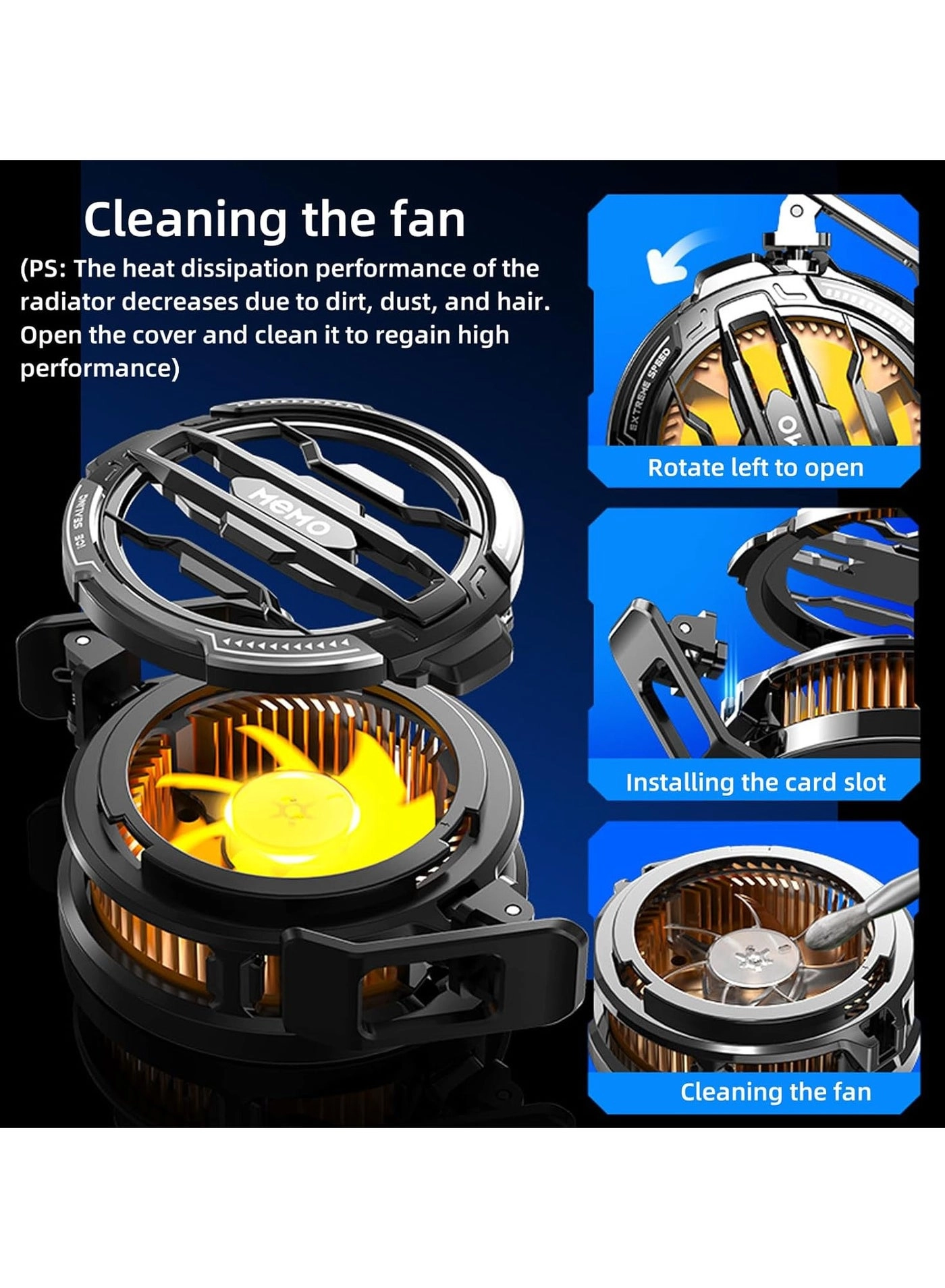 CX07 - 2.83-3.66 inches Black+RGB