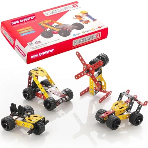 Metallic Building Blocks (Mechanic) - 14-in-1 Educational STEM