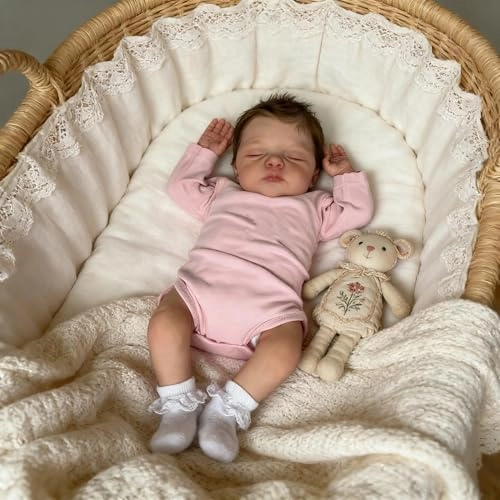 Reborn Baby Doll - 19-inch Cloth body Sleeping Ages 3+