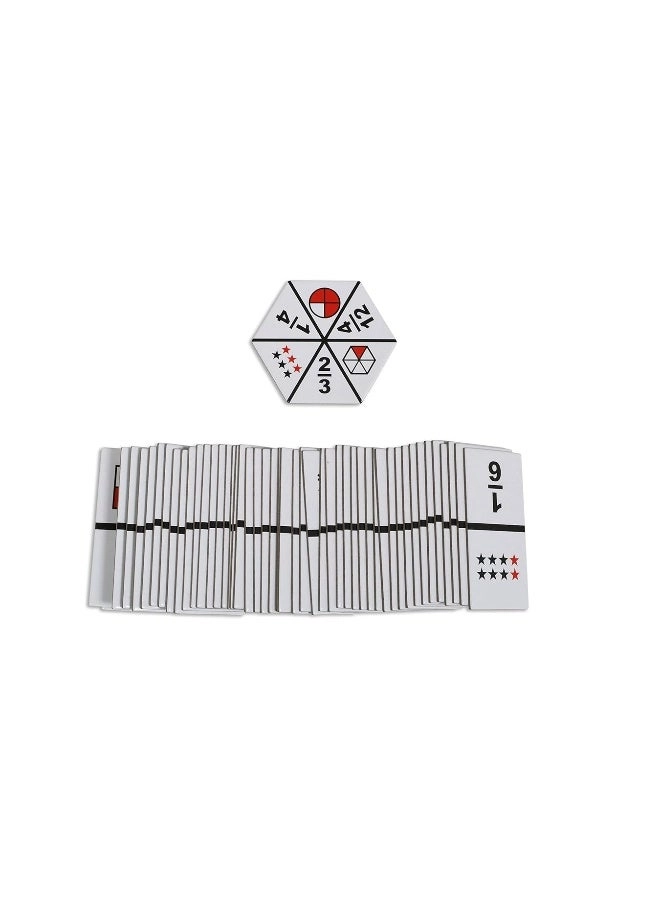The Original Fraction Dominoes - 49 pieces