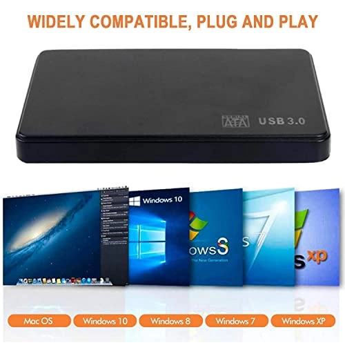 Mobile Hard Drive Enclosure - 6TB 2.5 Inches SSD HDD