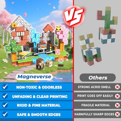 Magnetic Blocks - 200 pcs