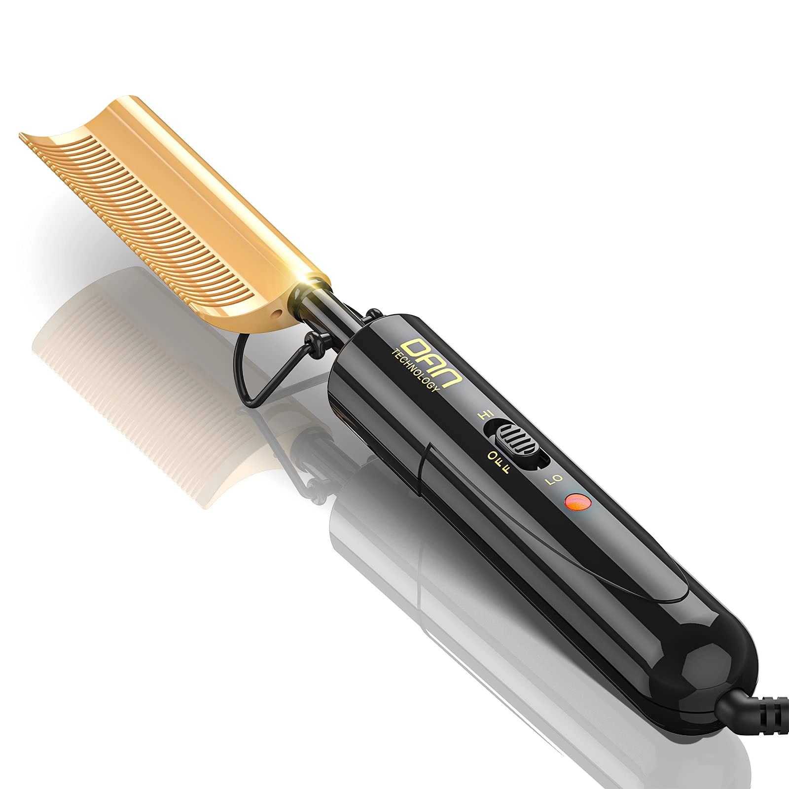 DAN Technology Curved Ceramic Hair Straightener
