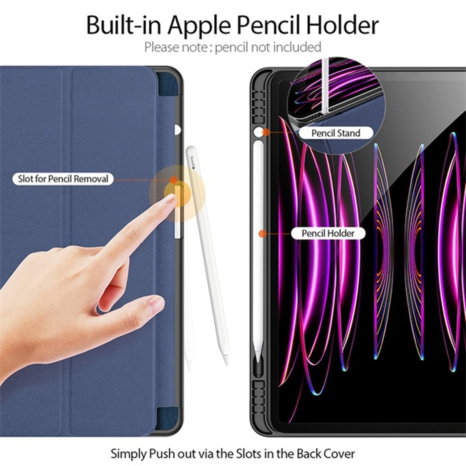 Domo Series Case with Pencil Holder for iPad Pro 12.9-inch