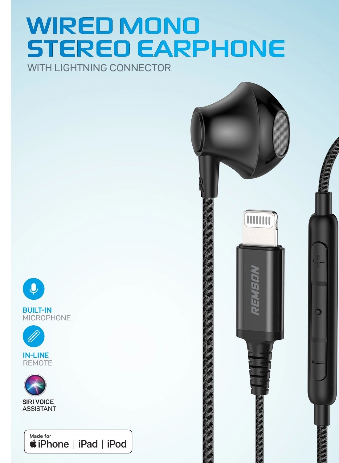 Wired Mono Stereo Earphone