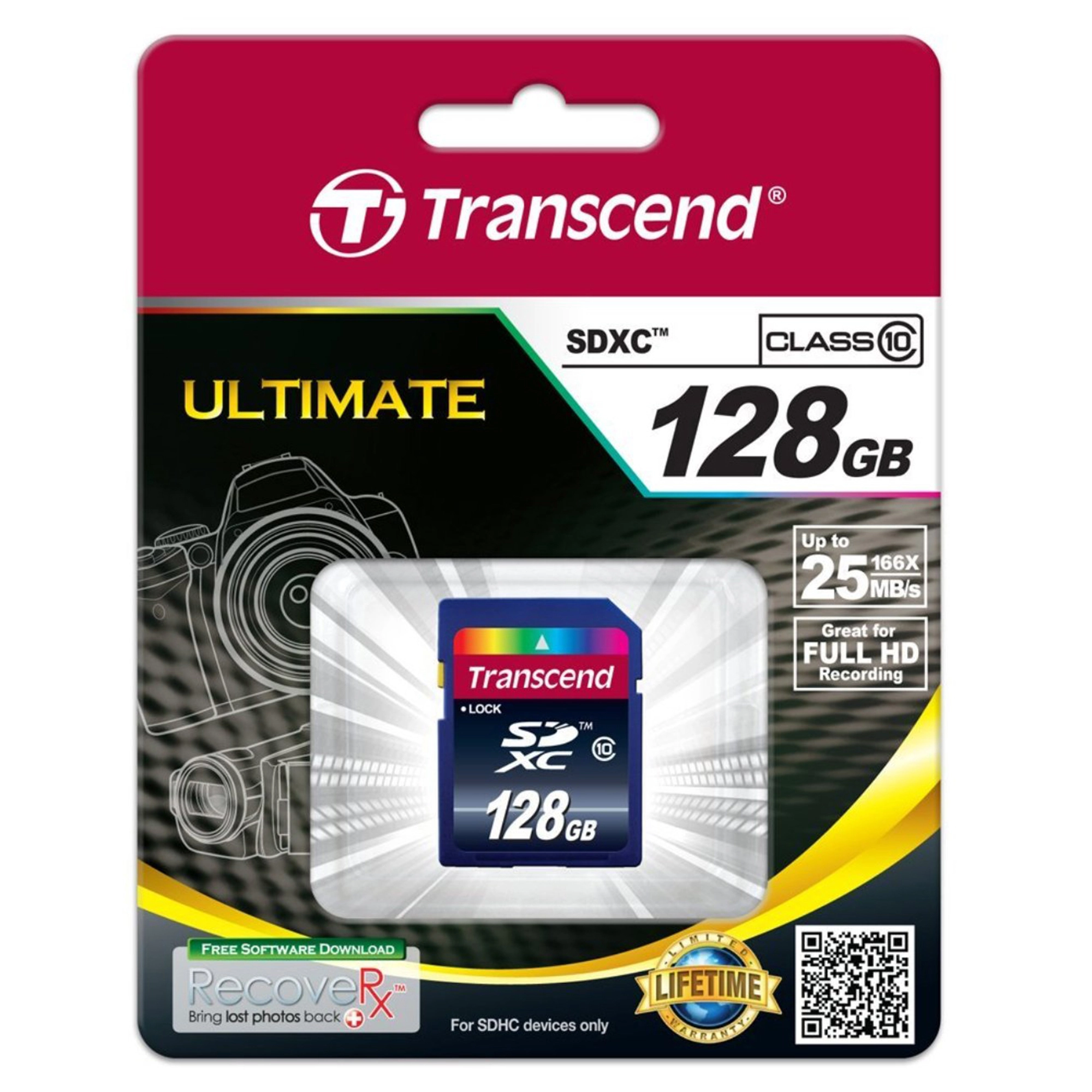 Transcend Ultimate SDXC Card - 64GB