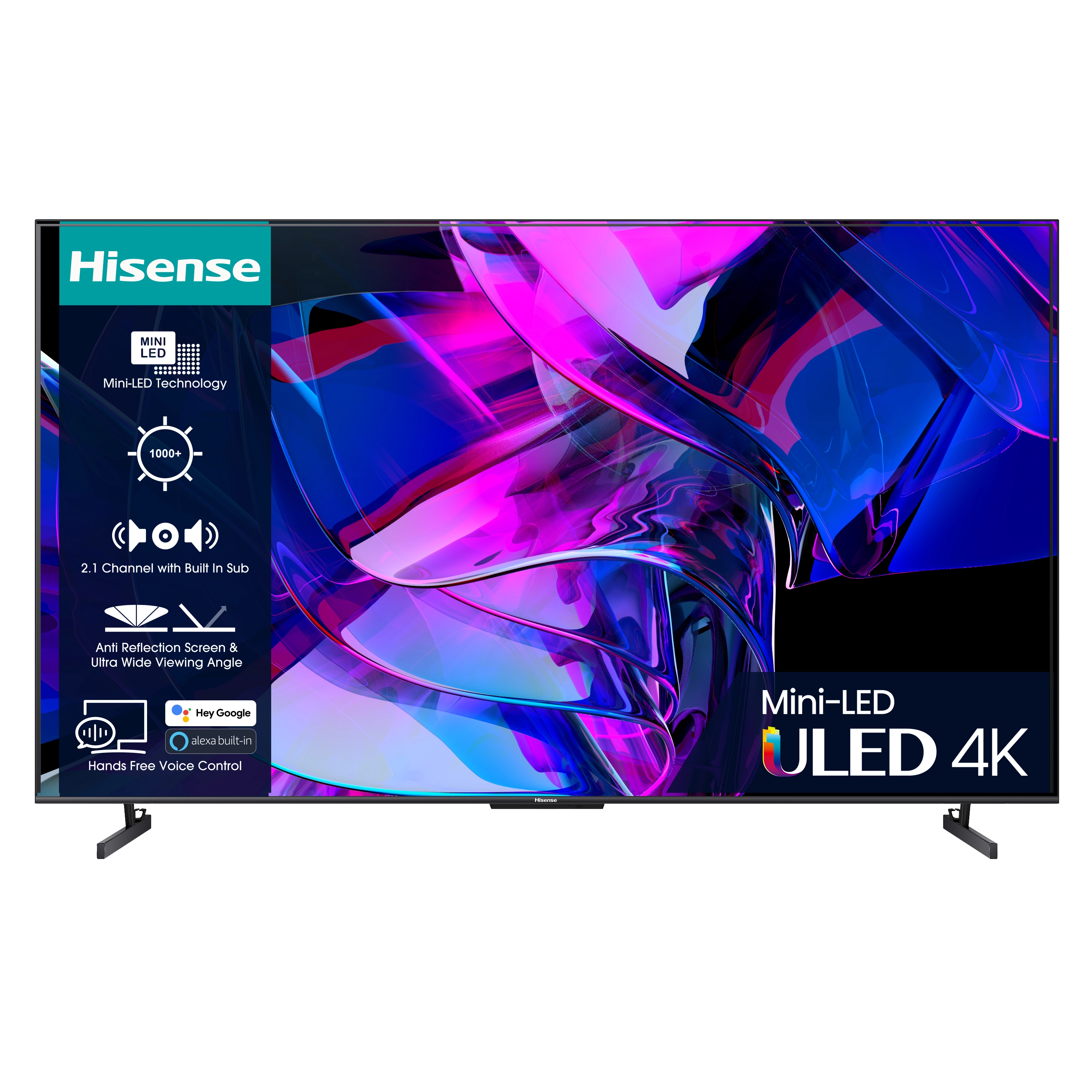 Hisense 100U7NQTUK - 100 Inch