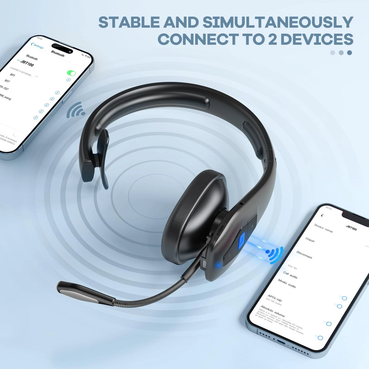 JBT600 Wireless Headset