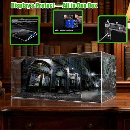 Display Case - 40 x 20 x 20 cm 3 mm Acrylic