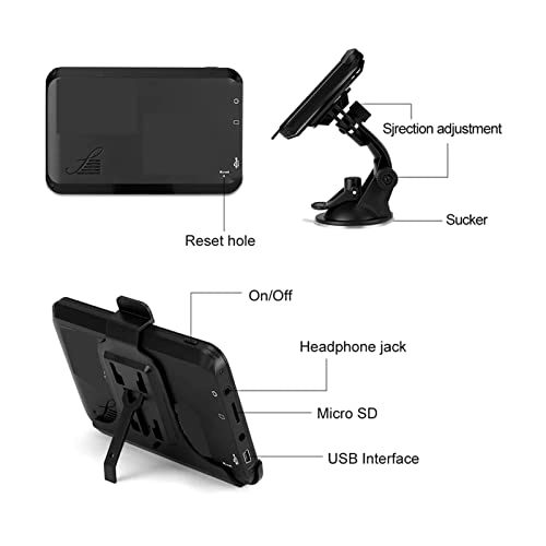 Car GPS Navigation 18456145641 - 4.3 inch 256MB+8GB