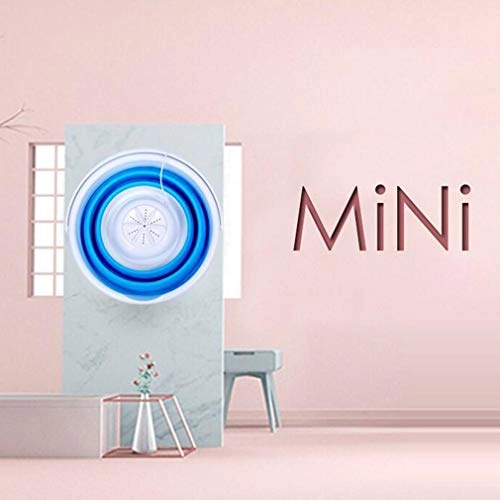 Portable Folding Bucket Washing Machine - Ultrasonic Turbine USB