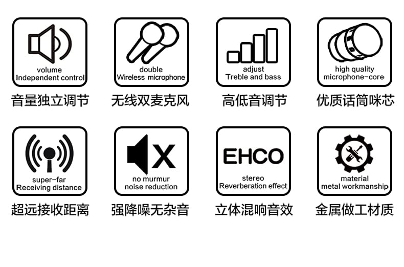 UHF Wireless Microphone System - 2 UHF