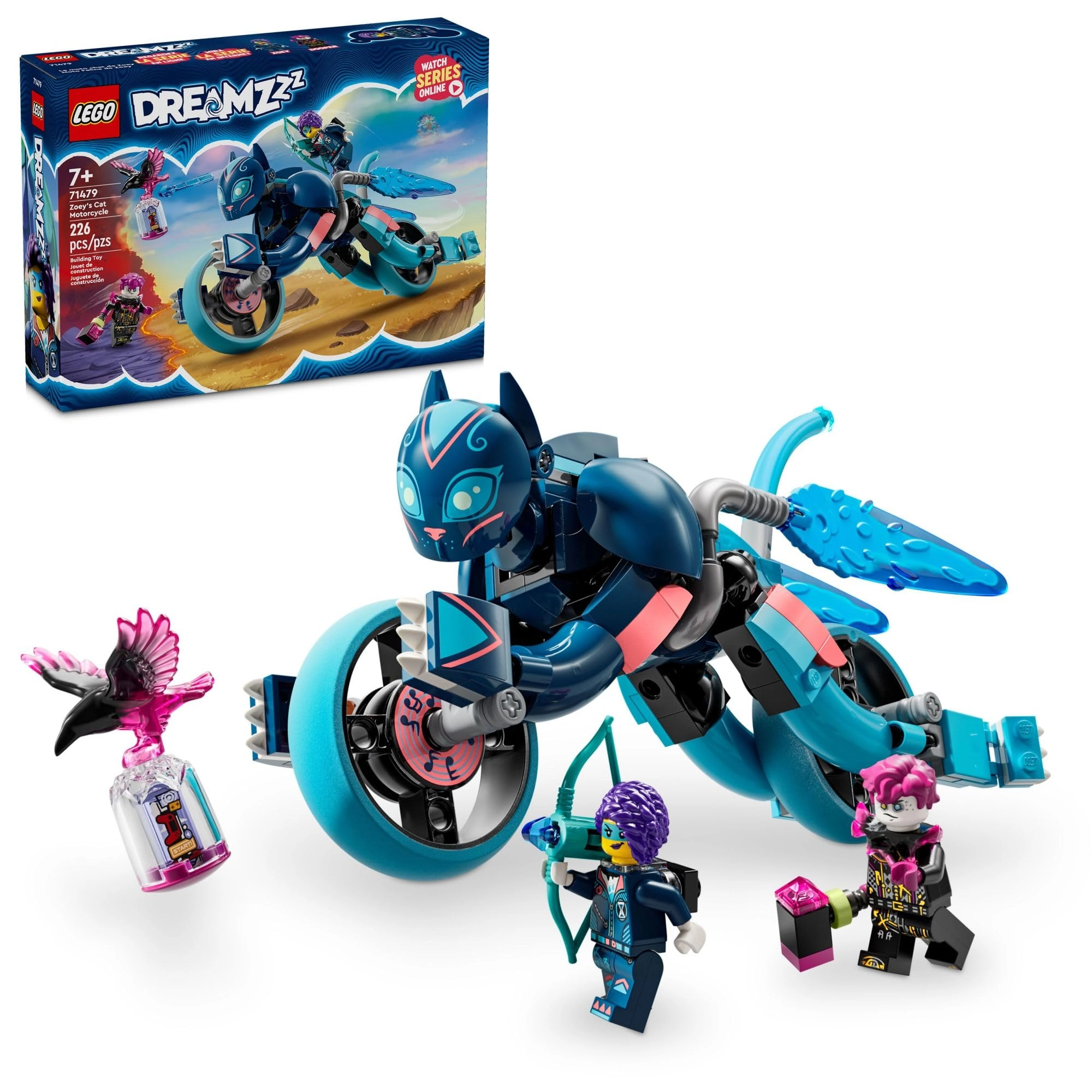 LEGO DREAMZzz Zoey’s Cat Motorcycle (71479)
