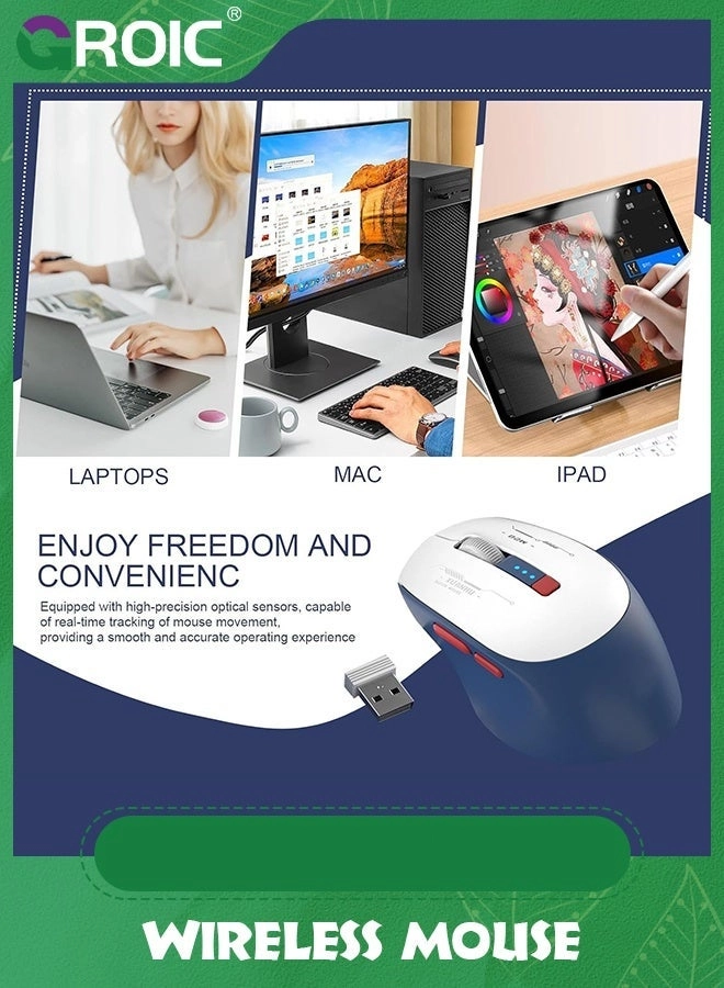 Silent Click Mouse - Wireless