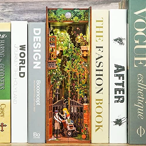 DIY Dollhouse Miniature Book Nook