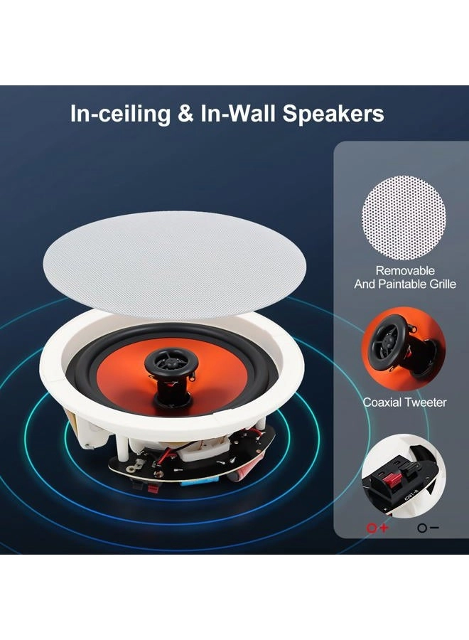 Bluetooth Ceiling-Speakers - 4.2 600 Watt