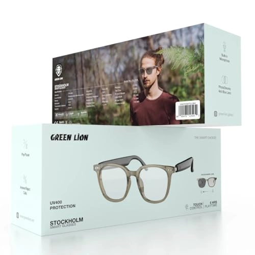 Stockholm - Smart Audio Glasses Black Bluetooth 5.4