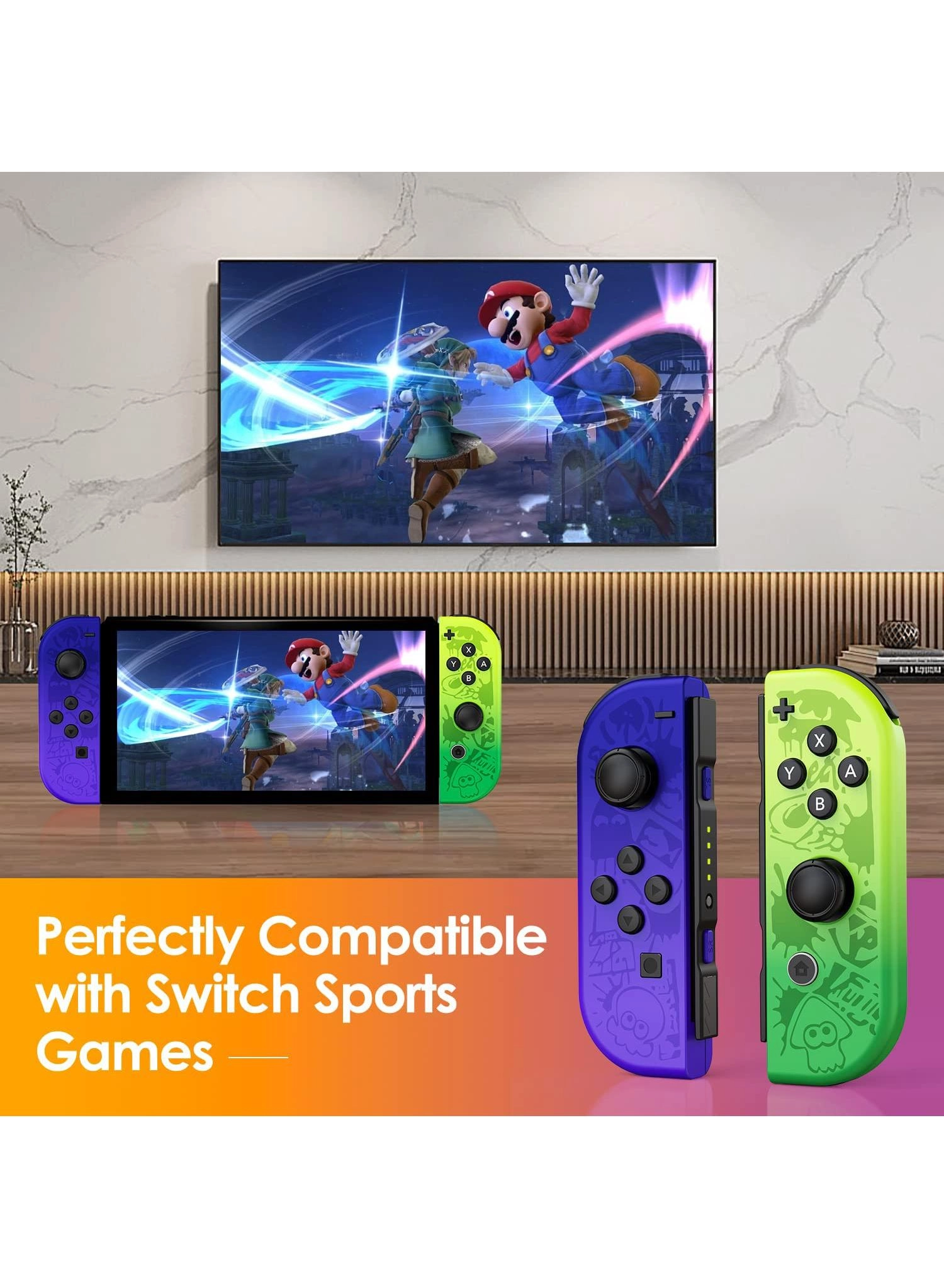 Wireless Replacement Joy-Cons - Nintendo Switch OLED Lite