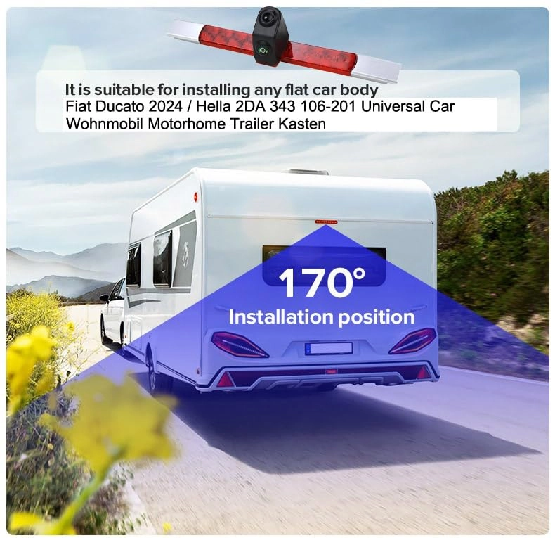 LCD TFT Colour Display Monitor + Car Camera - Night vision 1280 x 720