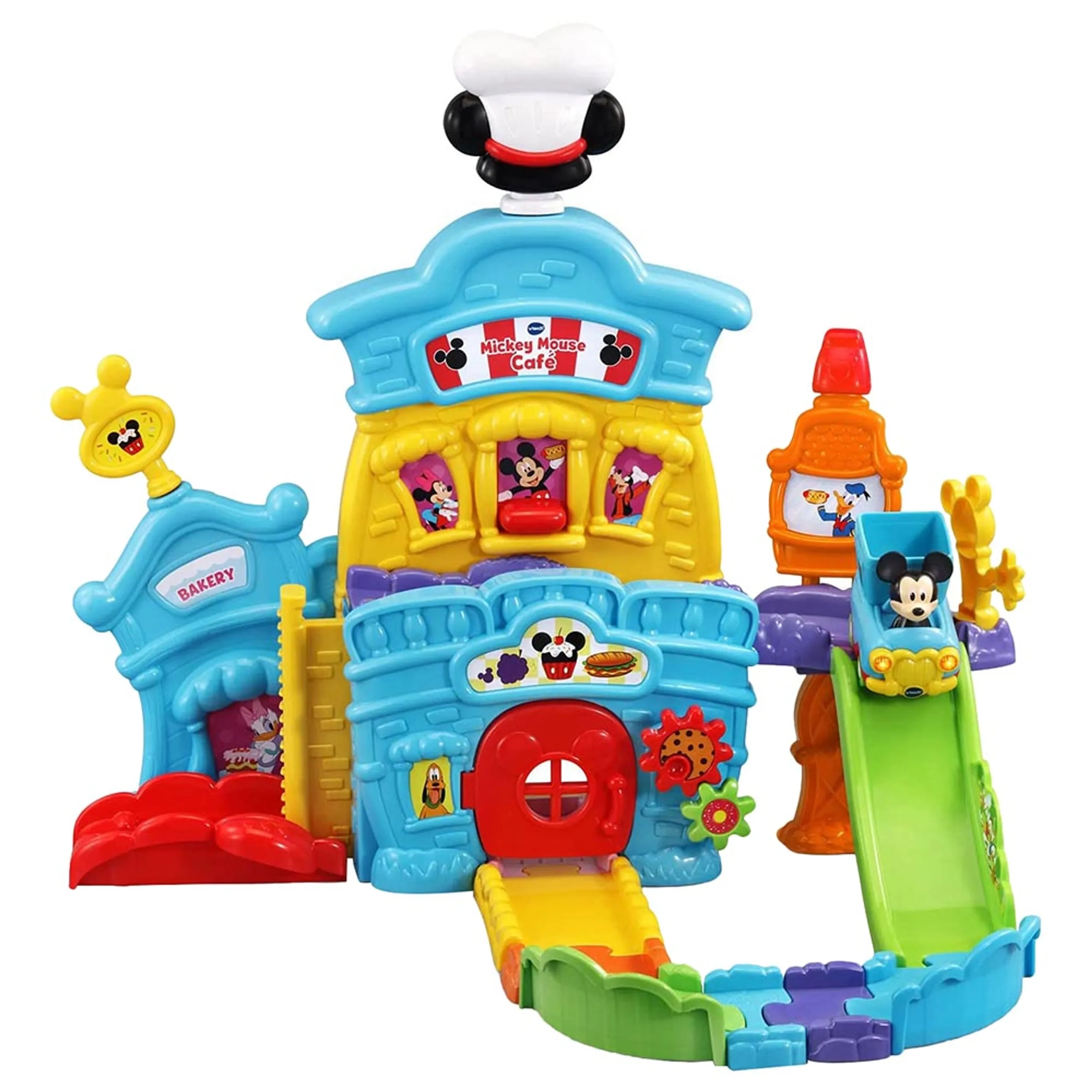 VTech Go Go Smart Wheels Disney Mickey Mouse Cafe - 1-5 Years Multi Colour