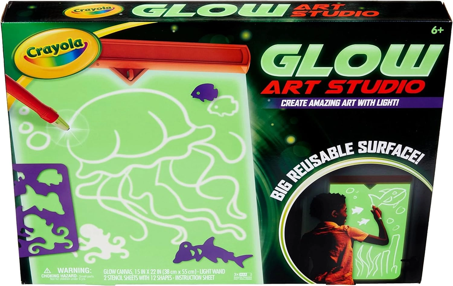 COLOR LAND CHILDRENS TOYS CENTER LLC Glow Art Studio