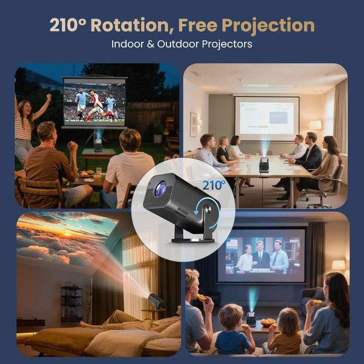 Mini Projector - 200 ANSI Lumens 1280 x 720 pixels