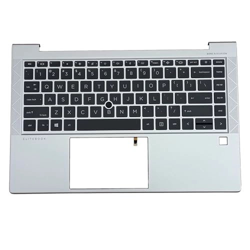 Elitebook 840 - Palmrest Upper Case Backlit Keyboard Sliver