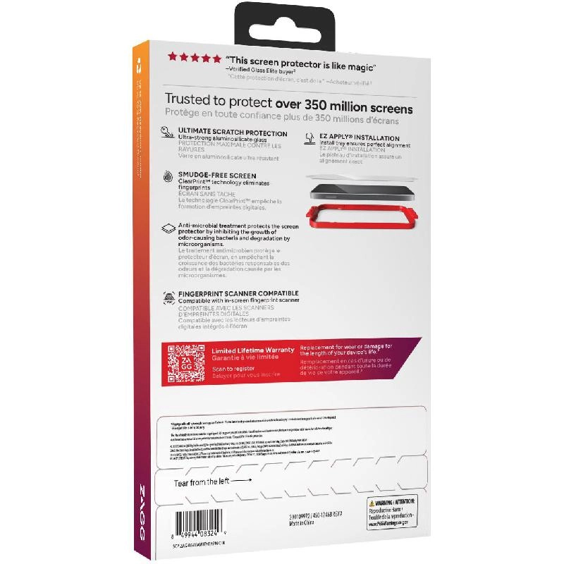 Clear Tempered Glass Screen Protector for Samsung Galaxy S26 Ultra